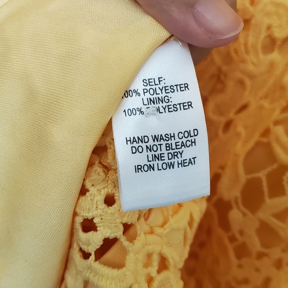 Lulu's Yellow Lace Backless Bodycon Dress - Picture 5 of 7